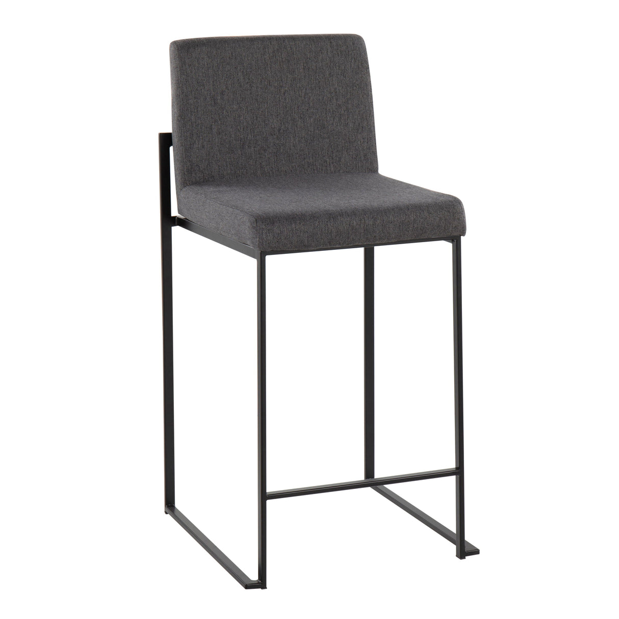 Fuji - Contemporary Modern Elegance, High Back Counter Stool by Couch.com