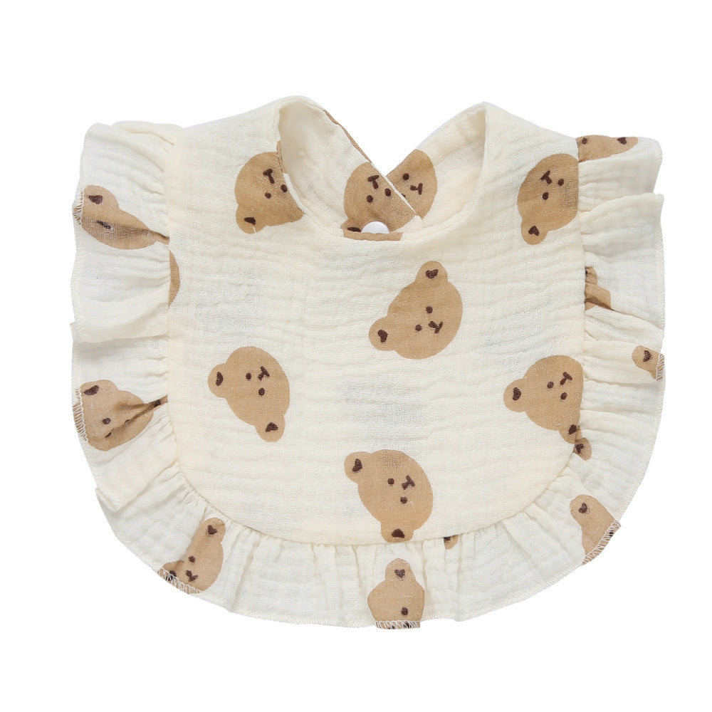 Baby Cotton Printed Gauze Bib