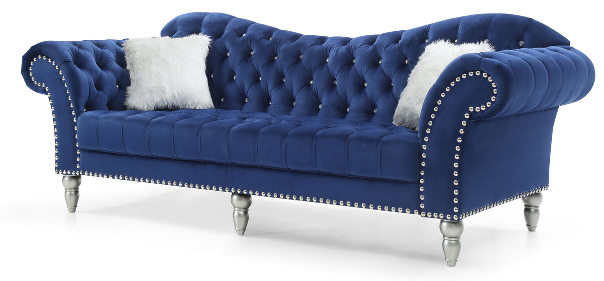 Wilshire - Soft Velvet Sofa by Couch.com
