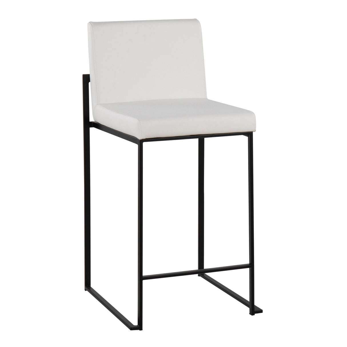 Fuji - Contemporary Modern Elegance, High Back Counter Stool by Couch.com