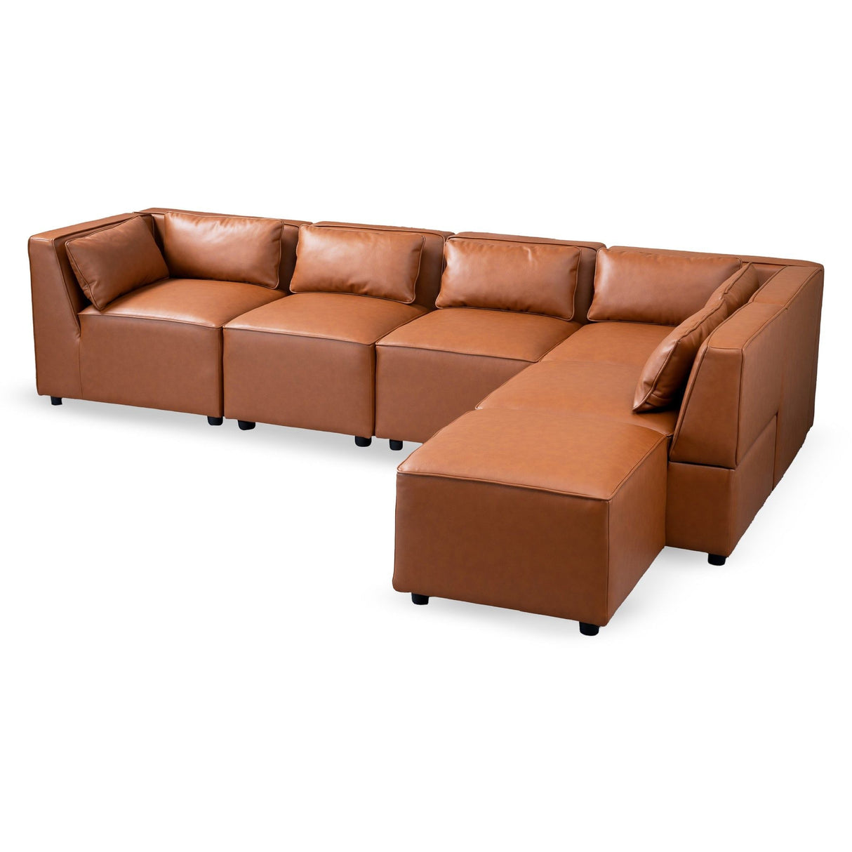 Wexford - Modular Sofa - Cognac by Couch.com