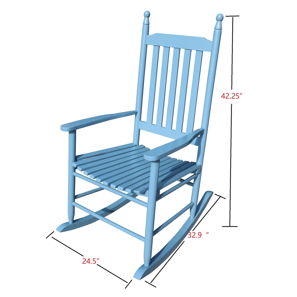 Wooden Porch Rocker Chair by Couch.com