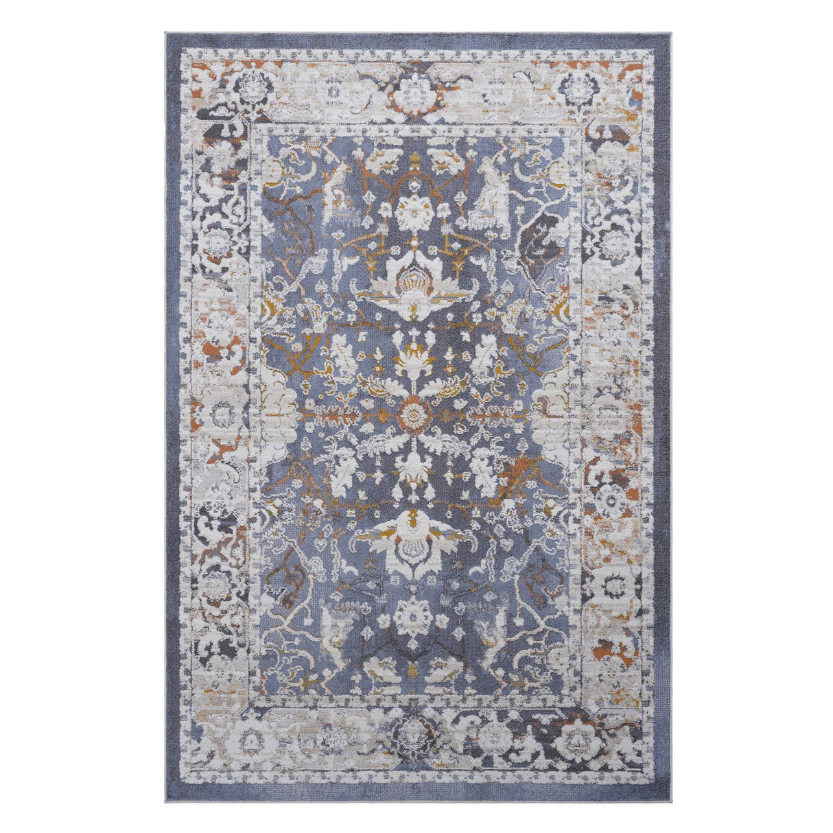 Payas - 2' X 3' Traditional Area Rug - Blue by Couch.com