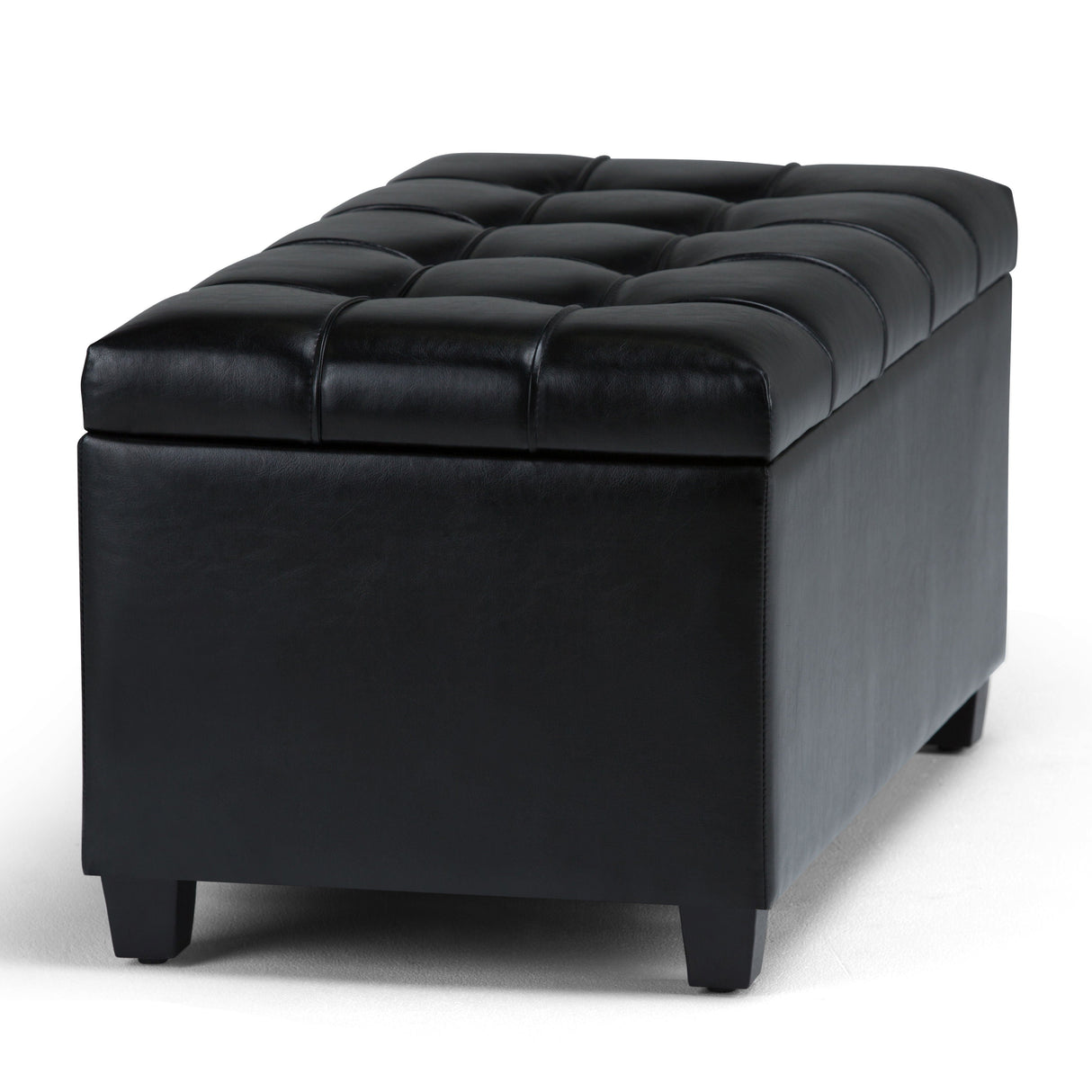 Sienna - Upholstered Storage Ottoman Bench by Couch.com