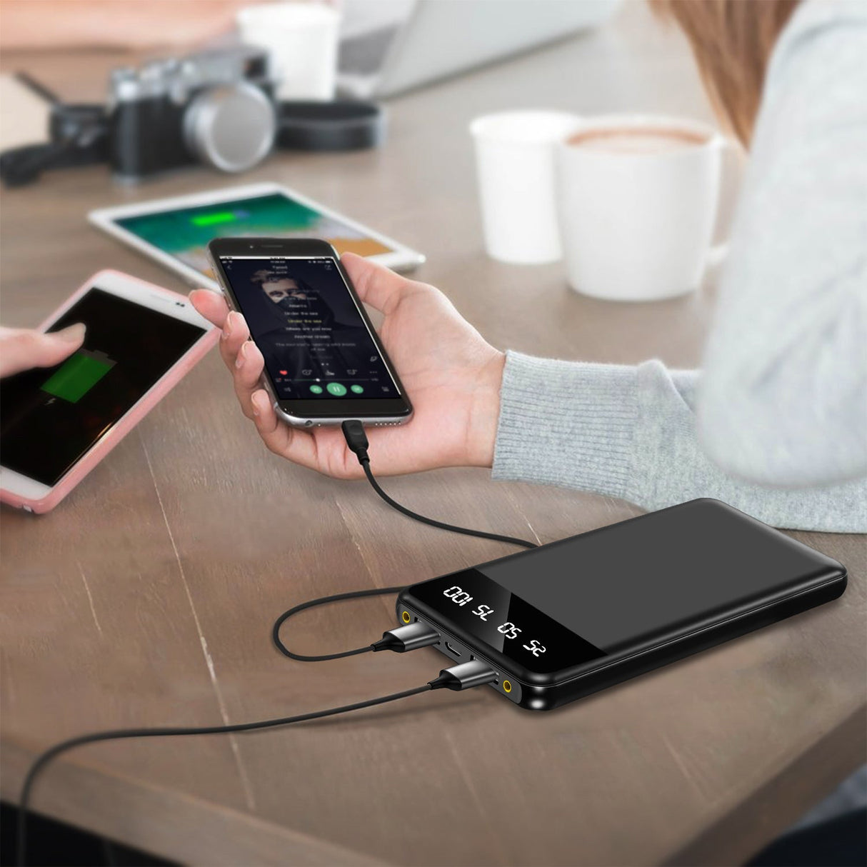 10,000mAh Portable Power Bank by DirectDeals