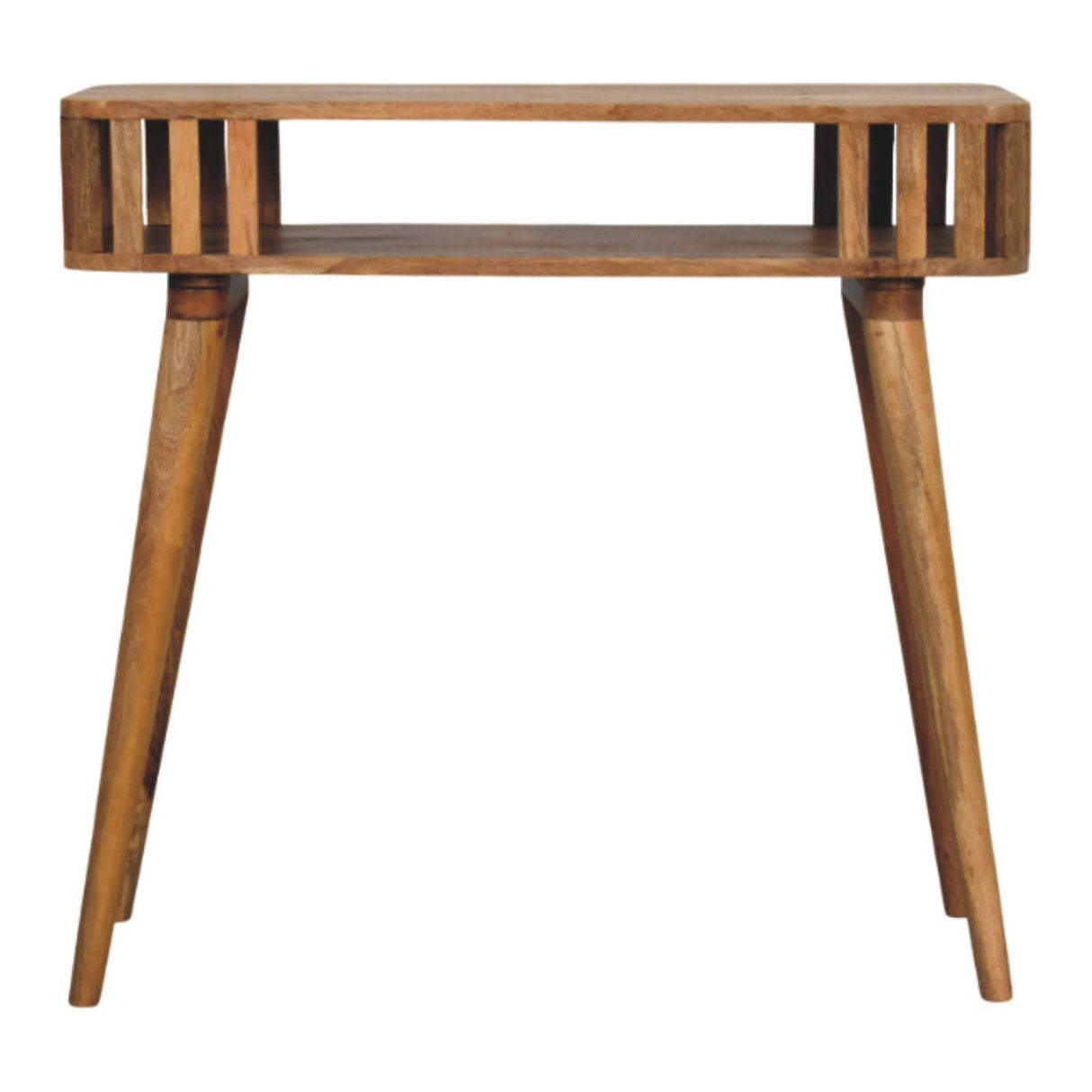 Slatted Console - Light Brown by Couch.com