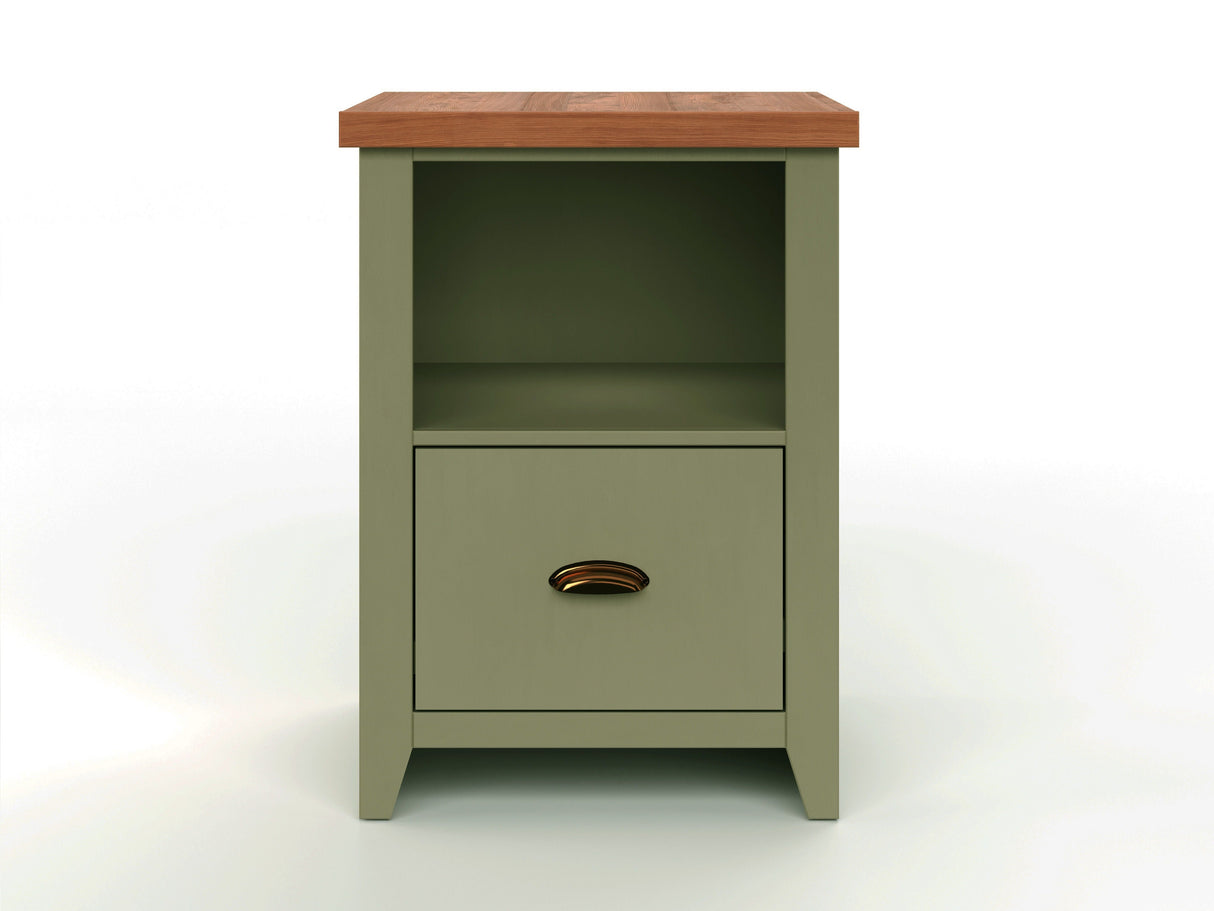 Vineyard - Drawer File - Sage Green, Fruitwood by Couch.com