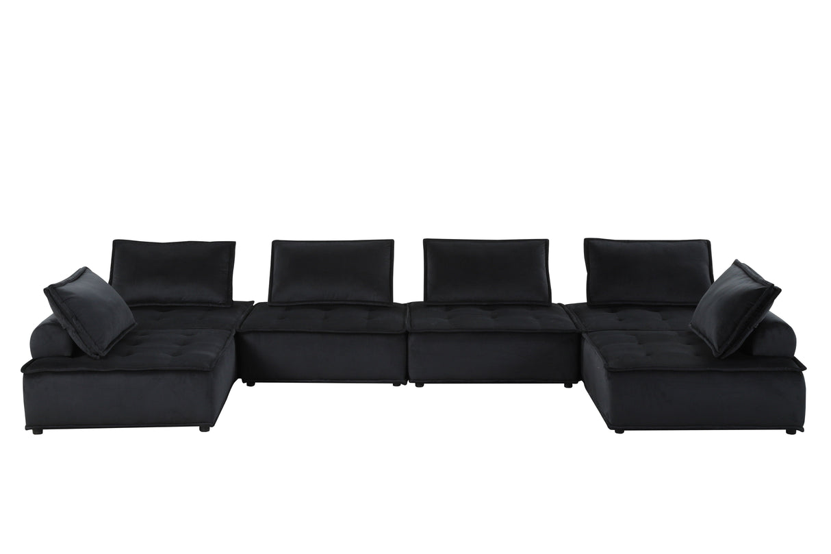 Anna - Stylish Sectional Sofa Ottoman by Couch.com