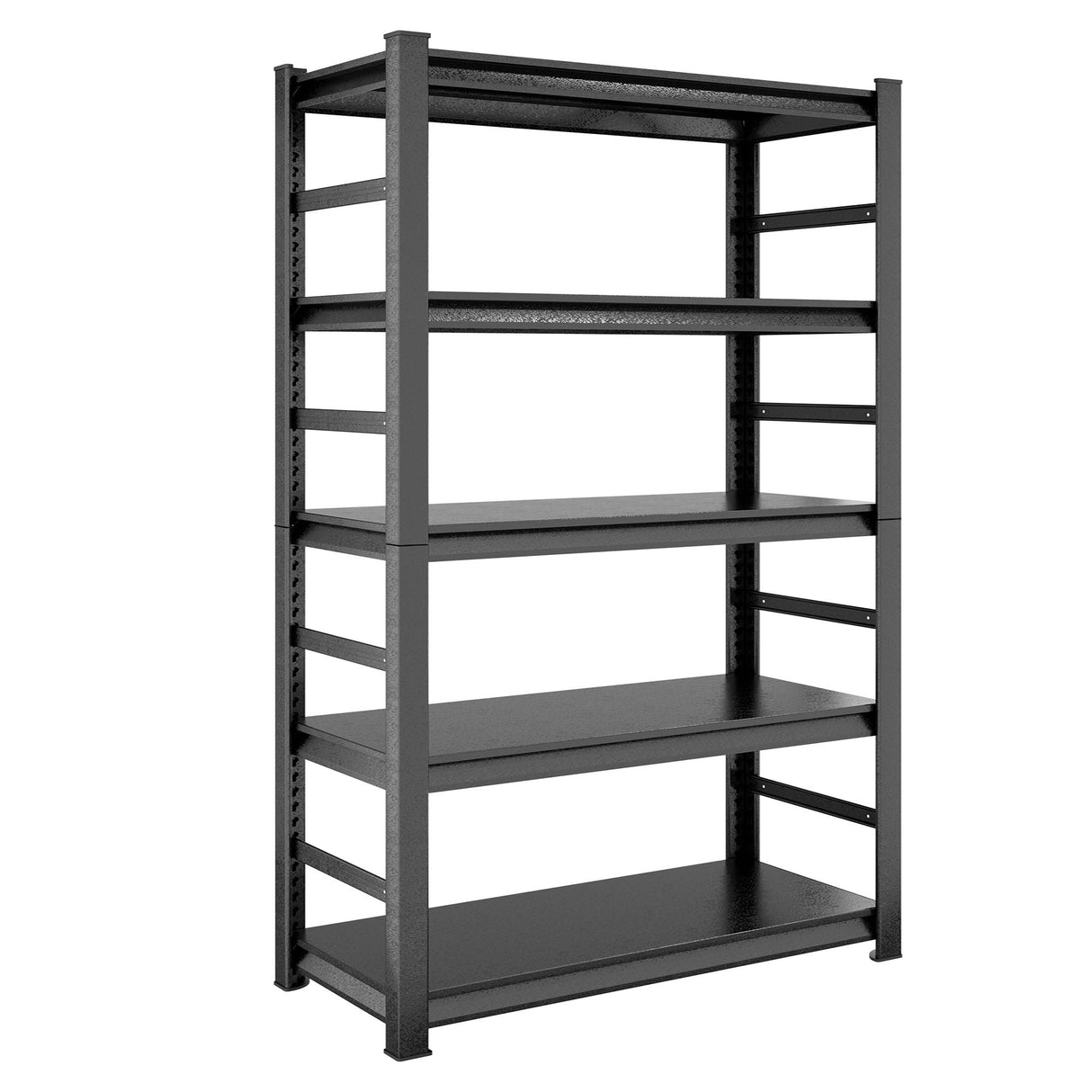 Storage Shelves 5 Tier Heavy Duty Metal Shelving Unit Adjustable Shelving Units And Storage Rack Kitchen Garage Shelf - Black by Couch.com
