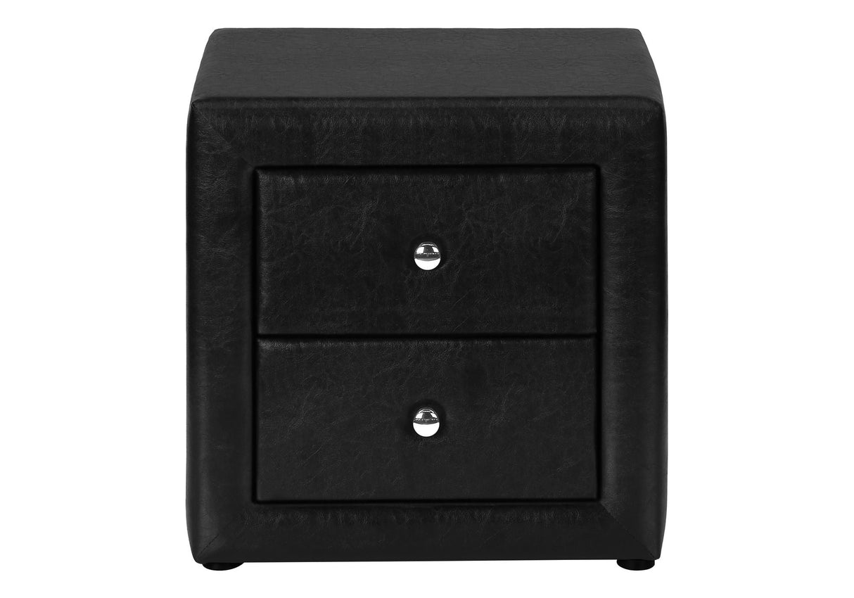 Nightstand, Storage Drawer Versatile Use, Upholstered, Transitional by Couch.com