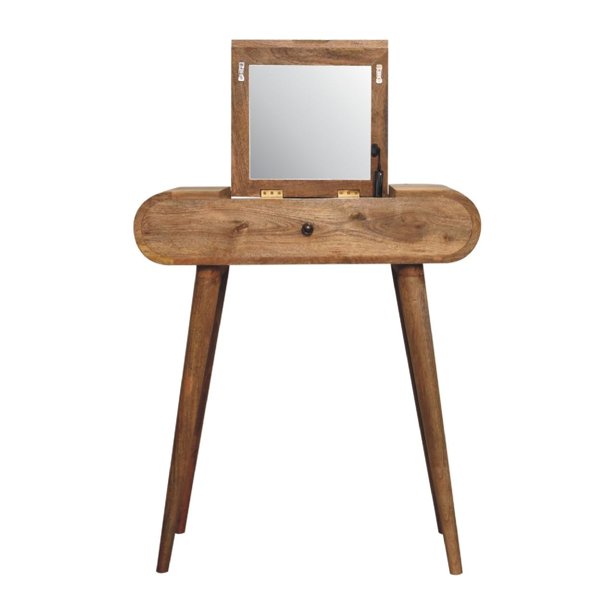 Mini Dressing Table With Foldable Mirror by Couch.com
