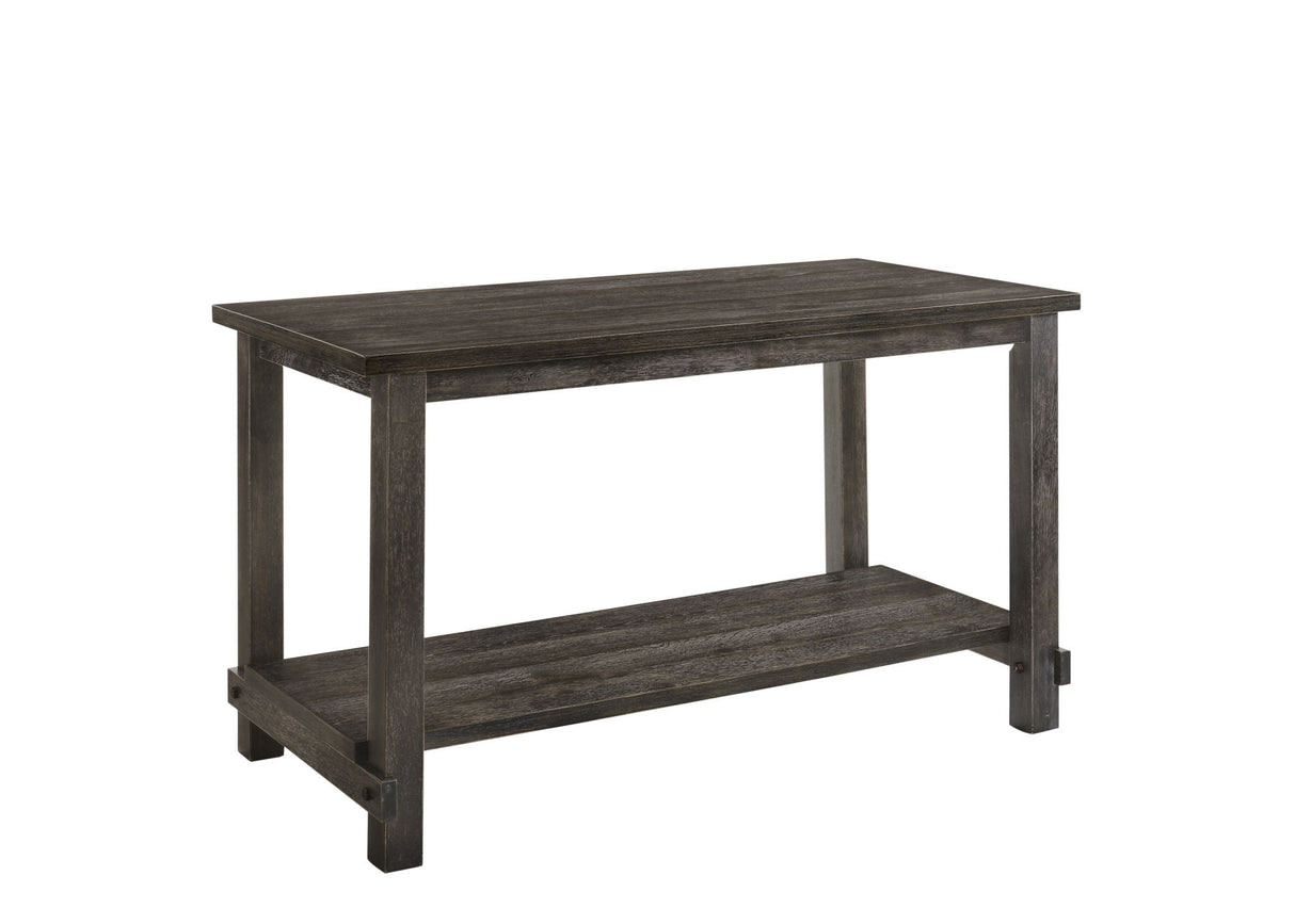 Martha II 7-Piece Counter Height Dining Room Set - Gray