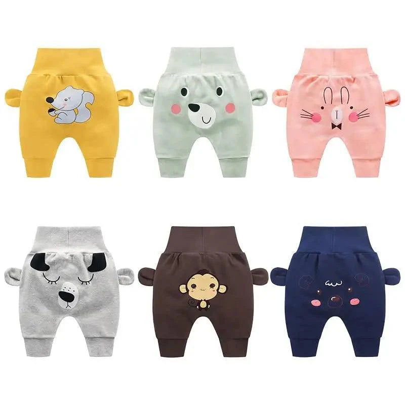 Baby cute pants boys girl cartoon , children toddler spring autumn newborn infant trousers