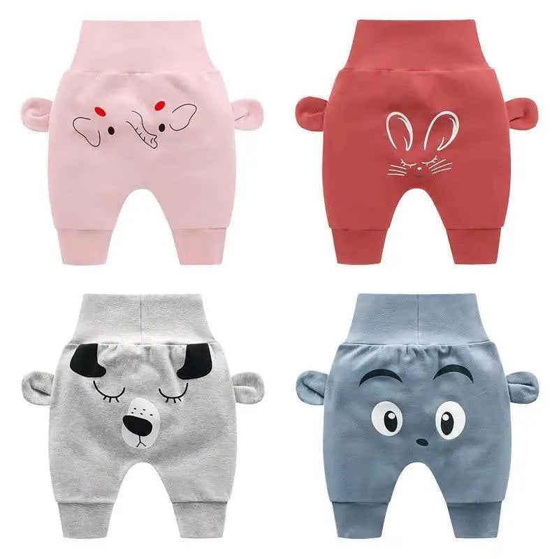 Baby cute pants boys girl cartoon , children toddler spring autumn newborn infant trousers