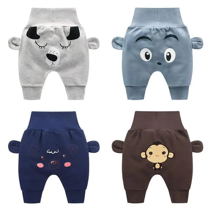 Baby cute pants boys girl cartoon , children toddler spring autumn newborn infant trousers