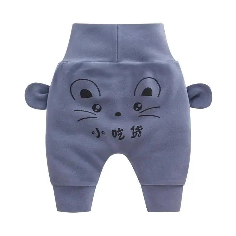 Baby cute pants boys girl cartoon , children toddler spring autumn newborn infant trousers