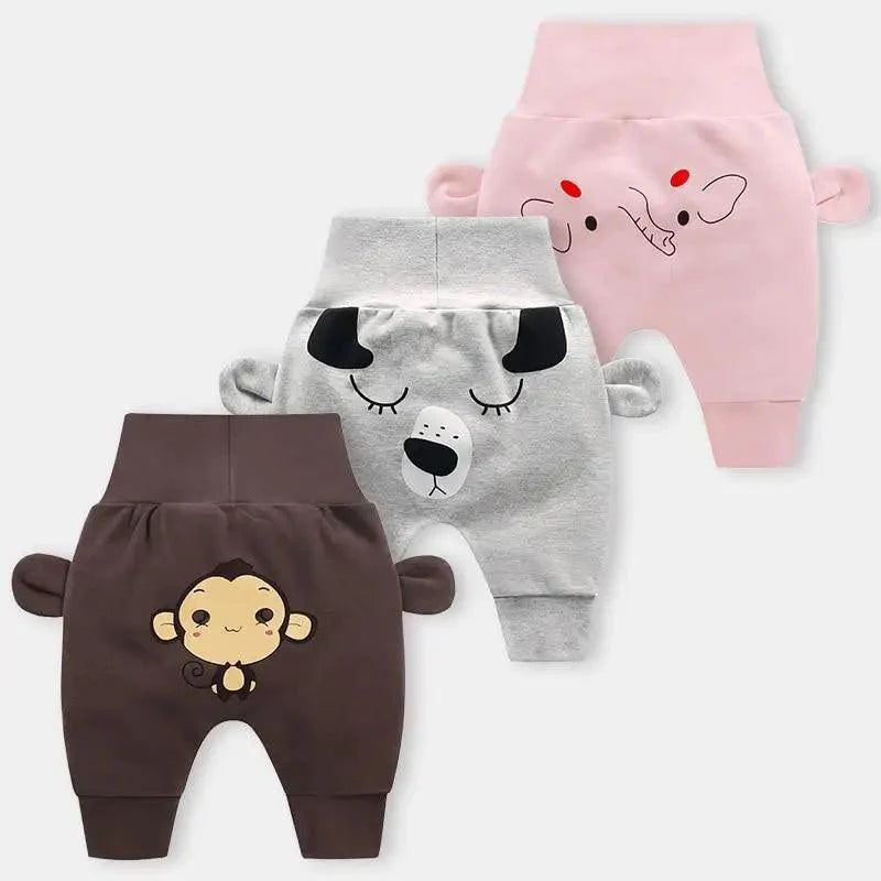 Baby cute pants boys girl cartoon , children toddler spring autumn newborn infant trousers