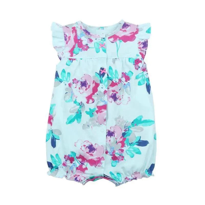 Baby Girl Clothes One-Piece Jumpsuits Baby Clothing Cotton Short Romper Infant Girl Clothes