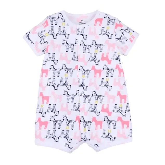 Baby Girl Clothes One-Piece Jumpsuits Baby Clothing Cotton Short Romper Infant Girl Clothes