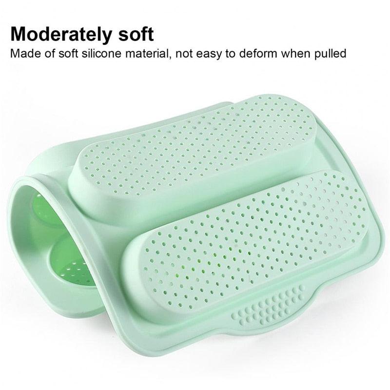 Baking Mold Food Grade 4 Grids Baguettes Silicone Mould Tray Anti-scalding Non-stick Bread Cake Molds Kitchen Tool Accessories Mold For Bread Baking Loaves Bake Mold Loaf Muffin Pan Kitchen Baking Tools