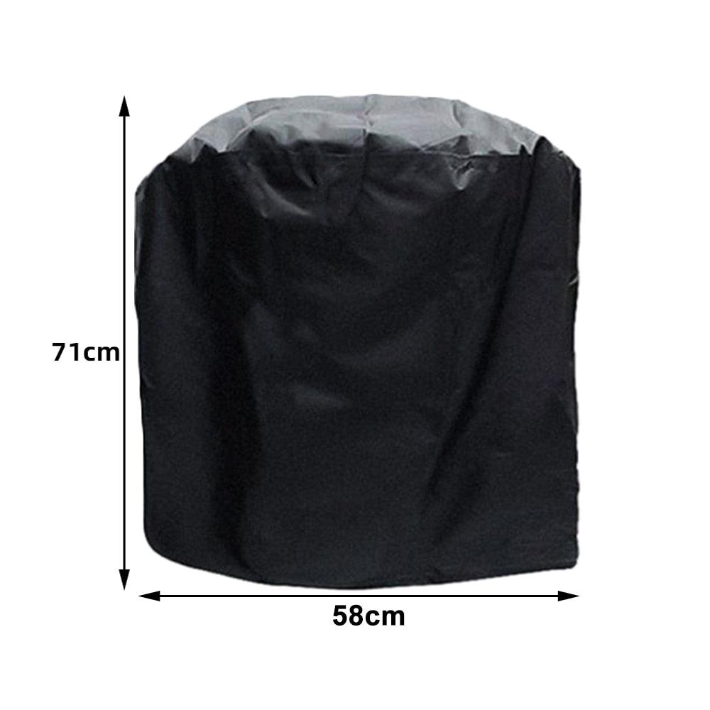 Barbeque Grill Covers Waterproof BBQ Grill Cover Compatible for UV Resistant Gas Grill Cover Barbecue Grill Cover Waterproof Universal Drawstring Grille Stove Oven Guard Protector BBQ Accessories