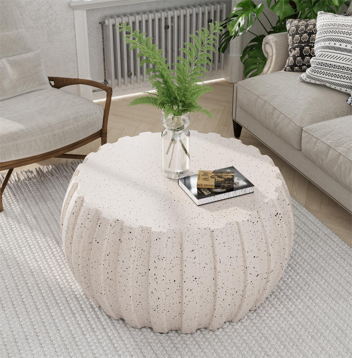 35.43" Modern Waterproof Coffee Table