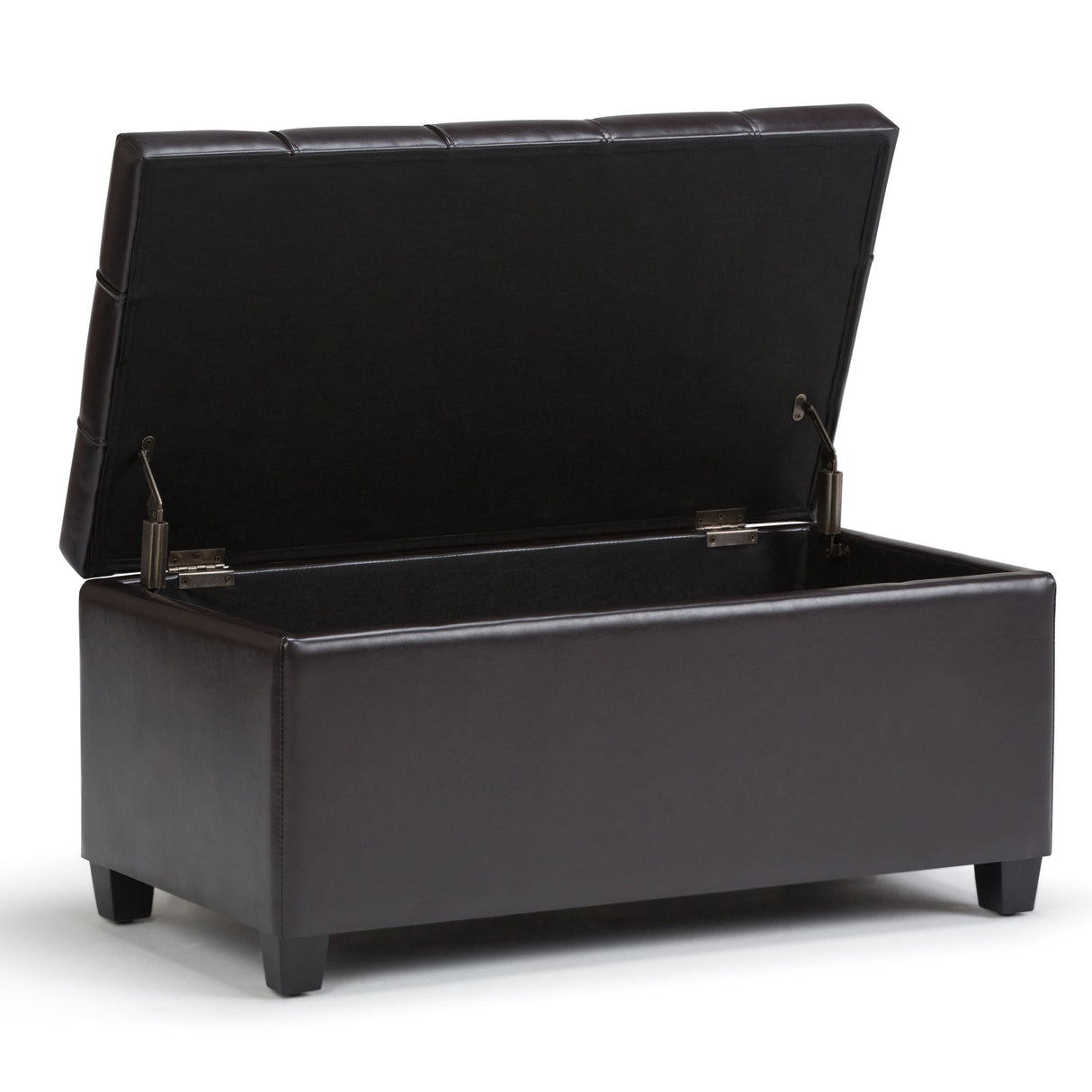 Sienna - Upholstered Storage Ottoman Bench by Couch.com