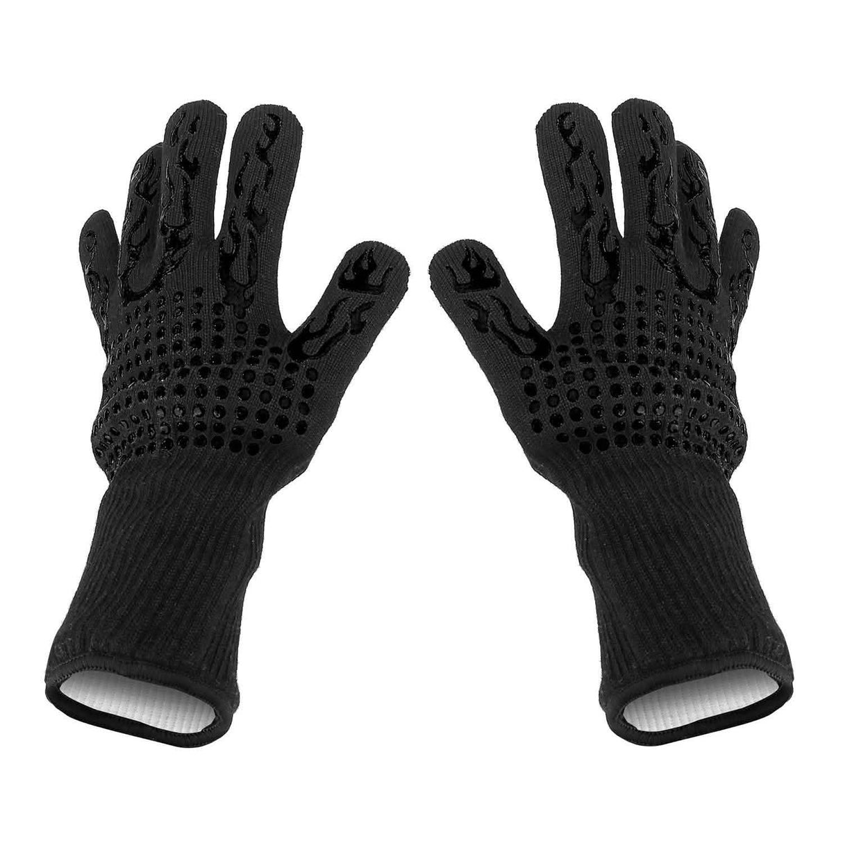 BBQ Gloves 1472°F Heat Resistant Grill Gloves Anti-slip