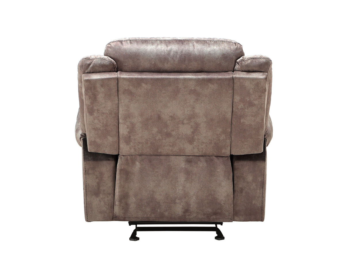 Zubaida - Two Tone Velvet Glider Recliner by Couch.com