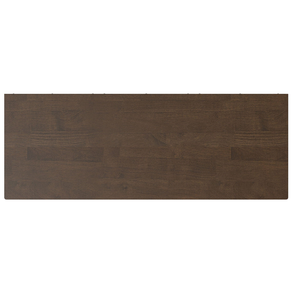 Harper - Low 6 Cube Storage With Drawers - Walnut Brown