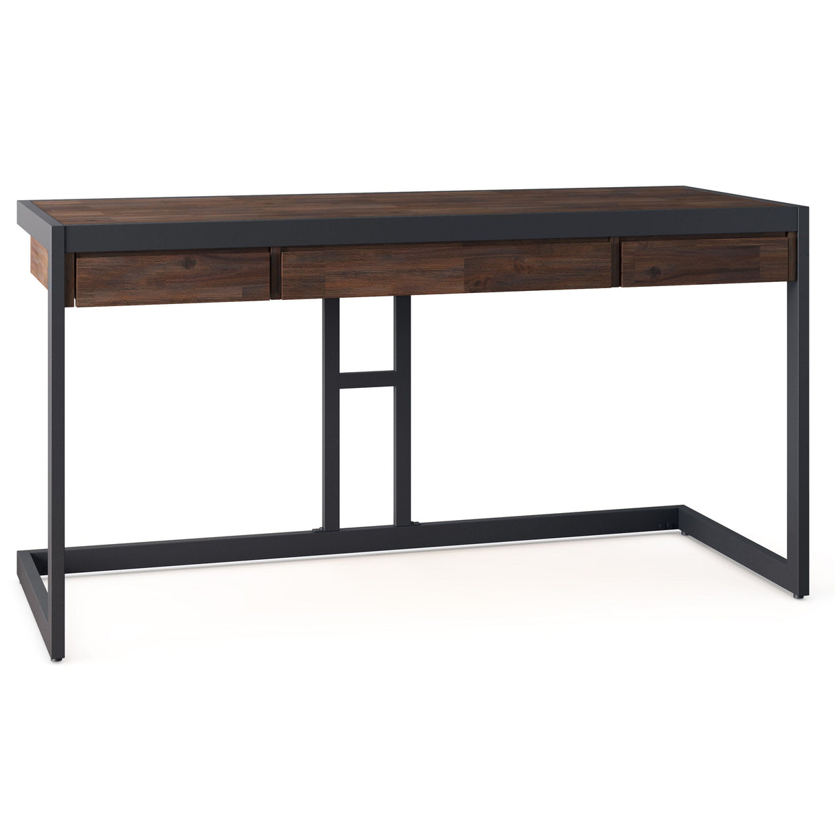 Erina - Desk - Distressed Charcoal Brown by Couch.com