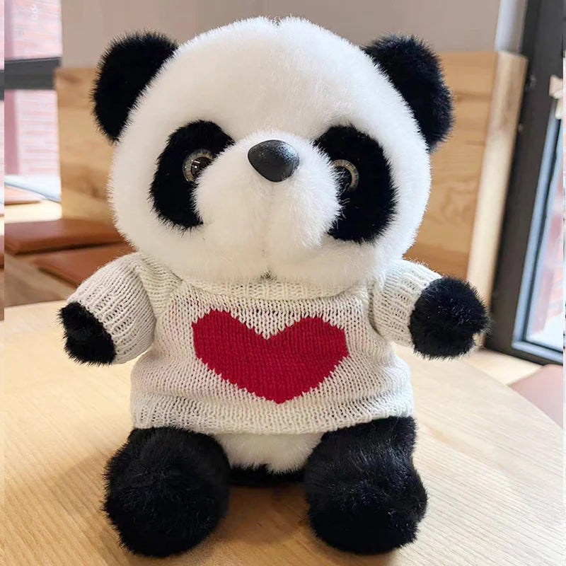 Giant Panda Sweater Plush Toy
