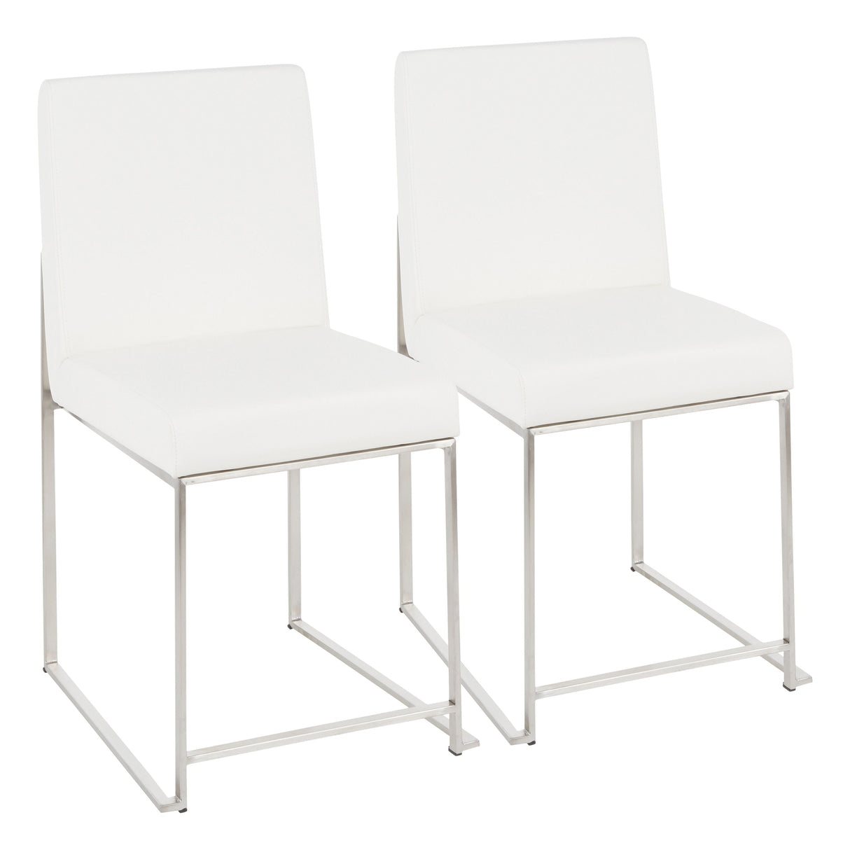 Fuji - Contemporary Modern Elegance High Back Dining Chair (Set of 2) by Couch.com