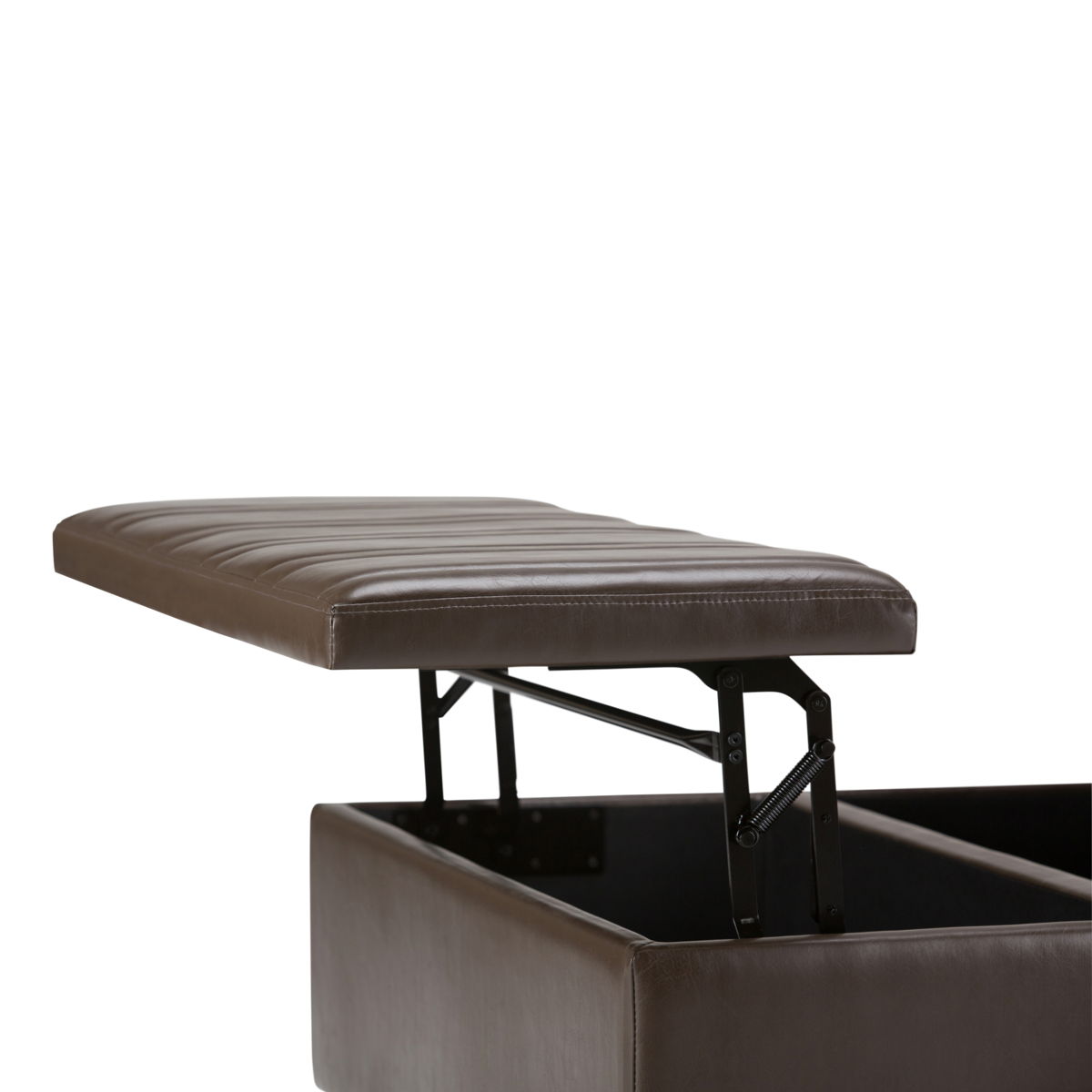 Ellis - Coffee Table Storage Ottoman Contemporary Design by Couch.com