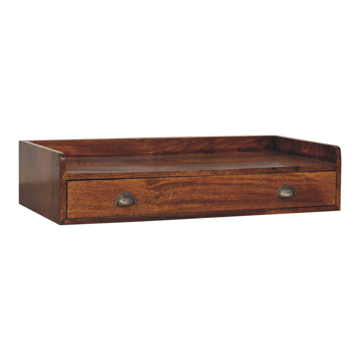 Belmont - Wall Mounted Console Shelf - Chestnut by Couch.com