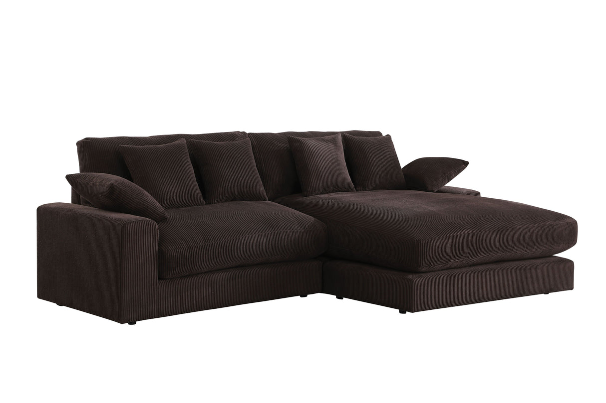 Mystic - Reversible Sectional Sofa Chaise by Couch.com