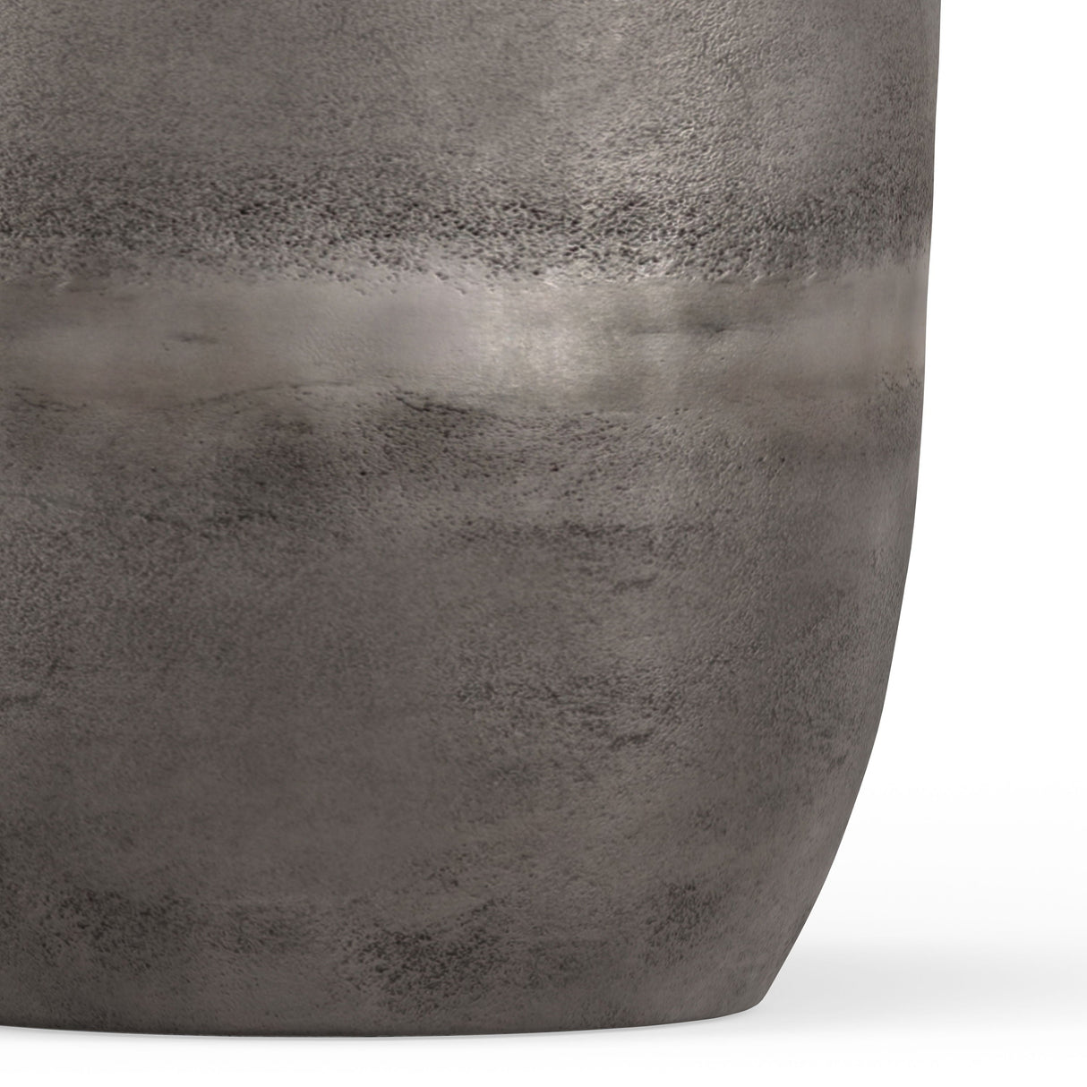 Morris - Metal Accent Table - Antique Silver by Couch.com