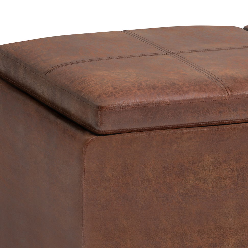 Avalon - Upholstered Storage Ottoman by Couch.com