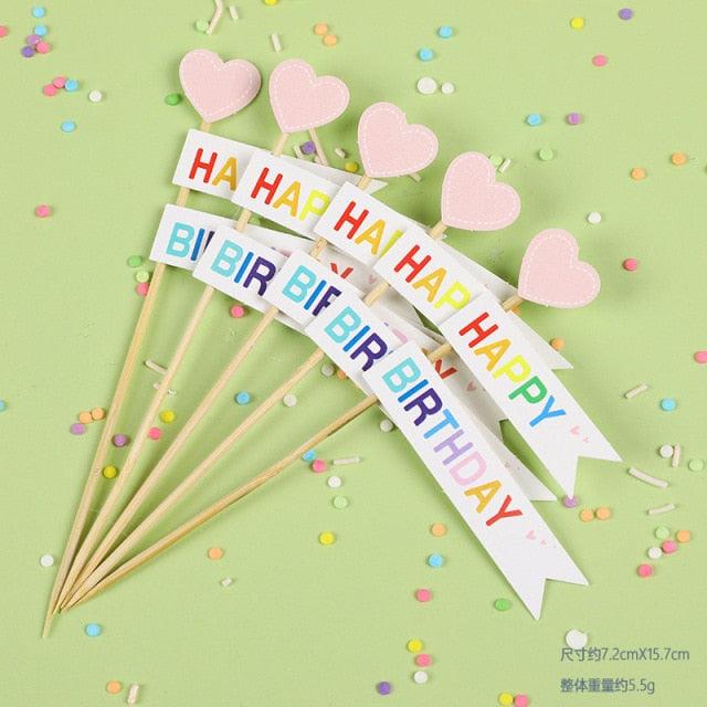 Bear Candle Birthday Cake Props Topper Card Cute Fantasy Cup Dessert Smiley Love Bear Table Dress Up Cake Props Party Cake Decor Supplies Toppers Birthday Cupcake Topper Various Cake Decorations for Birthday Party Photo Prop