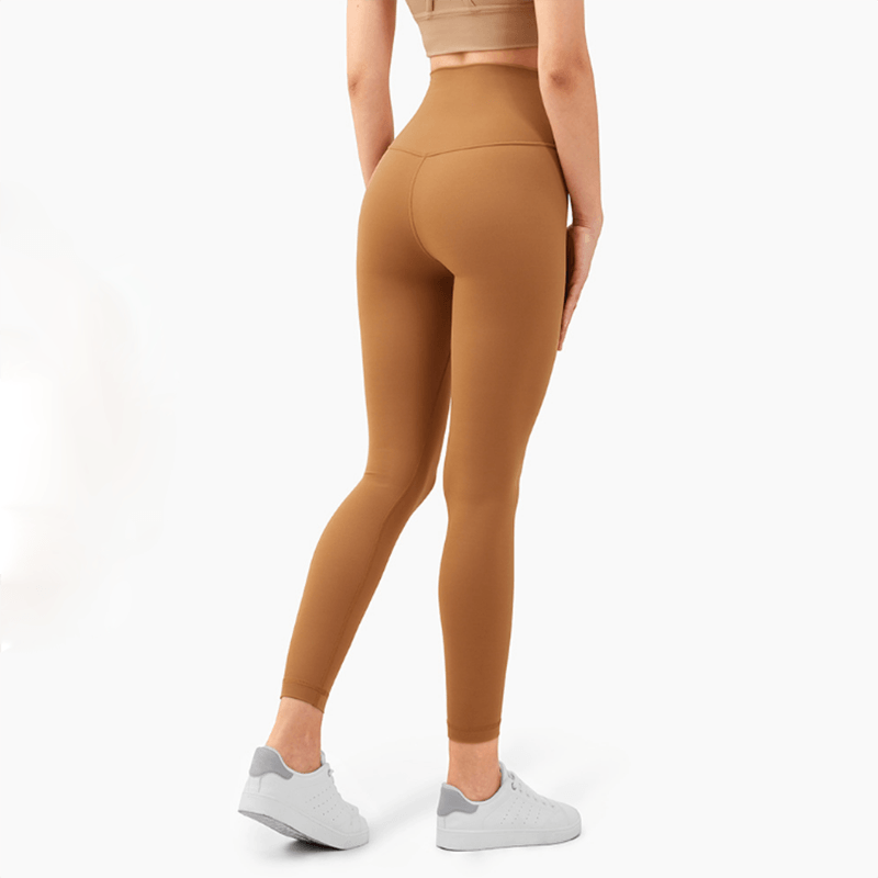 Beautiful Fitness Female Full Length Leggings 19 Colors Running Pants High Waist Seamless Leggings Fitness Tight Running Gym Women Push Up Sport Leggings Workout Seamless Yoga Pant Comfortable Pants