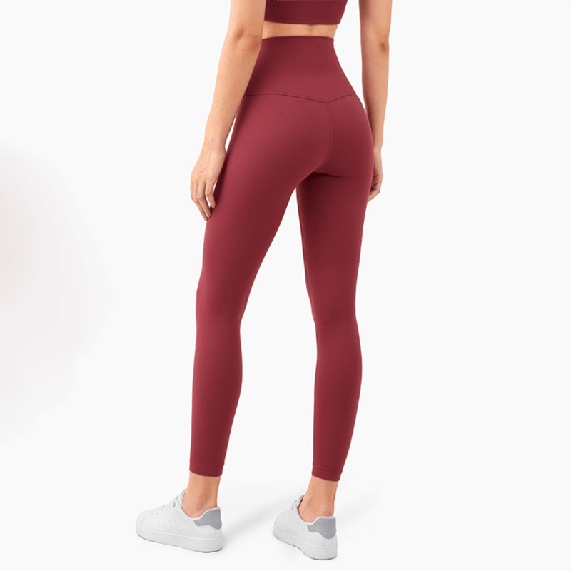 Beautiful Fitness Female Full Length Leggings 19 Colors Running Pants High Waist Seamless Leggings Fitness Tight Running Gym Women Push Up Sport Leggings Workout Seamless Yoga Pant Comfortable Pants
