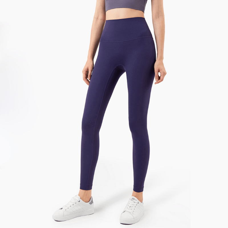 Beautiful Fitness Female Full Length Leggings 19 Colors Running Pants High Waist Seamless Leggings Fitness Tight Running Gym Women Push Up Sport Leggings Workout Seamless Yoga Pant Comfortable Pants