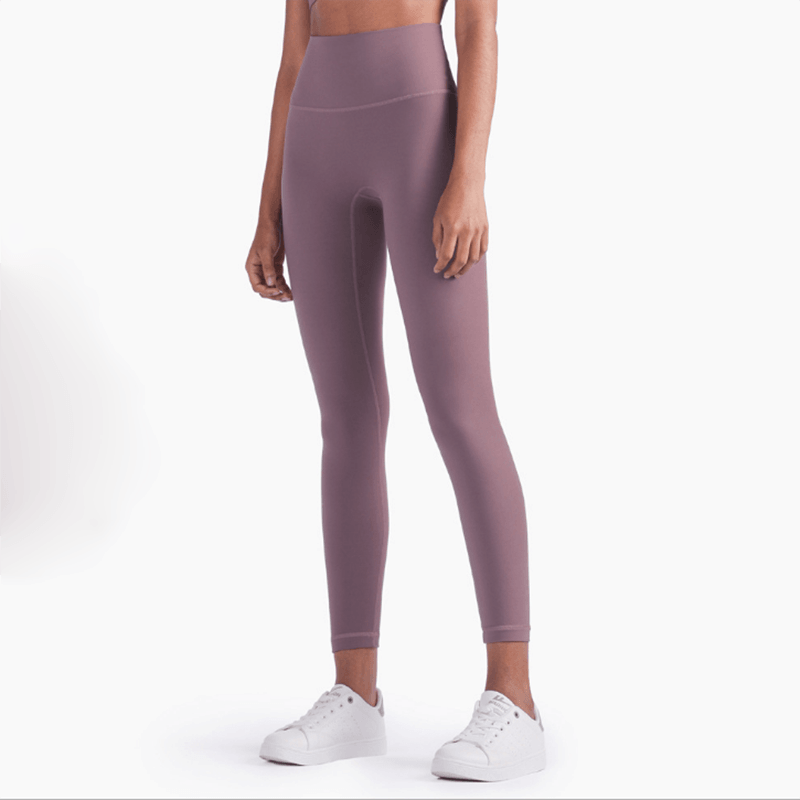 Beautiful Fitness Female Full Length Leggings 19 Colors Running Pants High Waist Seamless Leggings Fitness Tight Running Gym Women Push Up Sport Leggings Workout Seamless Yoga Pant Comfortable Pants