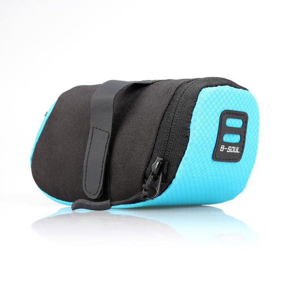 Bicycle Bag Waterproof Mountain Bike Storage Seat Rear Tool Pouch Bag Outdoor Cycling Accessories Bike Saddle Bag Bicycle Under Seat Pouch Cycling Wedge Pack For Mountain Road Cycling Accessories Storage