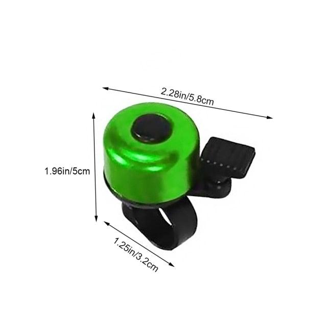 Bicycle Bell Alloy Mountain Road Bike Horn Sound Alarm For Safety Cycling Handlebar Metal Ring Bicycle Call Bike Accessories Aluminum Bicycle Bell Loud Crisp Clear Bike Bell Road Mountain Bike Ring Bell For Adults Kids Boys Girls