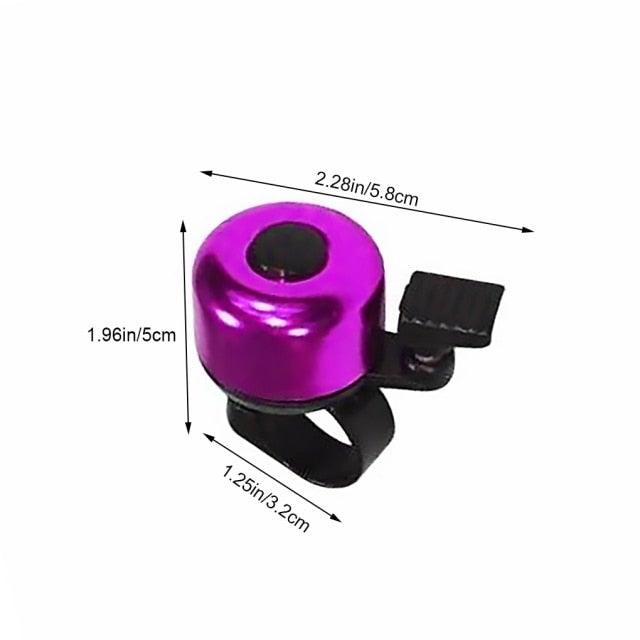 Bicycle Bell Alloy Mountain Road Bike Horn Sound Alarm For Safety Cycling Handlebar Metal Ring Bicycle Call Bike Accessories Aluminum Bicycle Bell Loud Crisp Clear Bike Bell Road Mountain Bike Ring Bell For Adults Kids Boys Girls