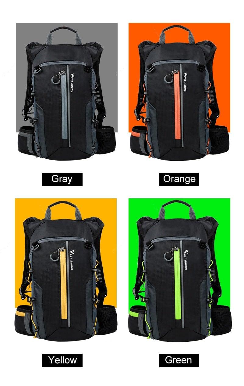Bike Bags Portable Waterproof Backpack Cycling Water Bag Outdoor Sport Climbing Hiking Pouch Hydration Backpack Bike Backpack Mountain Biking Daypack Cycling Hiking Bicycle 10L