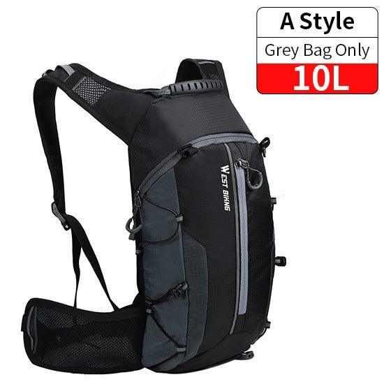 Bike Bags Portable Waterproof Backpack Cycling Water Bag Outdoor Sport Climbing Hiking Pouch Hydration Backpack Bike Backpack Mountain Biking Daypack Cycling Hiking Bicycle 10L