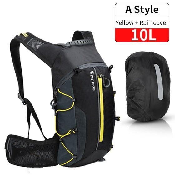 Bike Bags Portable Waterproof Backpack Cycling Water Bag Outdoor Sport Climbing Hiking Pouch Hydration Backpack Bike Backpack Mountain Biking Daypack Cycling Hiking Bicycle 10L