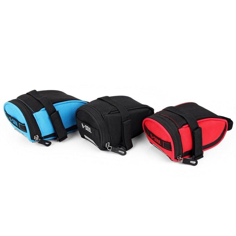 Bike Bags Waterproof Bicycle Bags Seat Cycling Pouch Bag Riding Storage Bag Accessories Bike Saddle Bag Bicycle Bag Straps On Bike Bag Under Seat Pouch Pack Bicycle Accessories Bag Bicycle Tool Storage Bags For Cycling Water Proof Bag